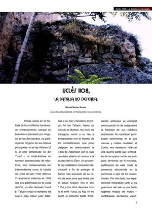 Ucles 1108. La Batalla no Deseada