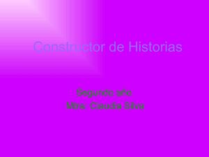 Constructor de Historias