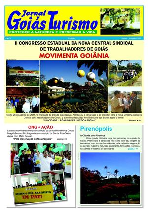 Jornal Goiás Turismo - AGOSTO/SETEMBRO 2011