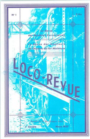 Loco-Revue 1 - Mars 1937