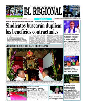 El Regional del Zulia 25-09-2011