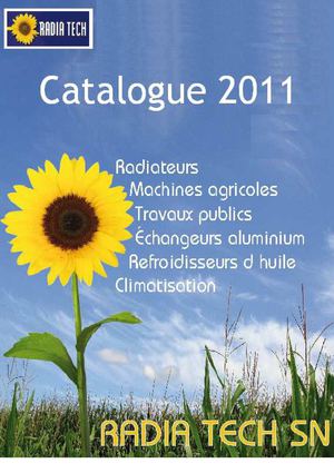 Catalogue RADIA TECH, Radiateurs agricoles