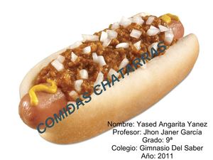 COMIDAS CHATARRAS XD