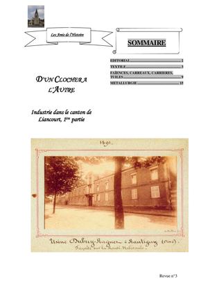 Industrie dans le canton de Liancourt (1ere partie)