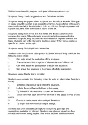 sample essay ??????? date