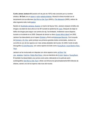 biografia de 50 cent