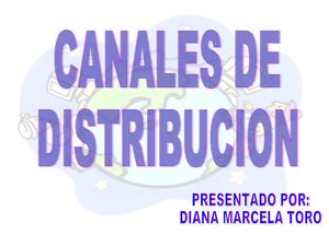presentacion canales de distribucion