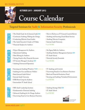 Oct 2011-Jan 2012 Calendar