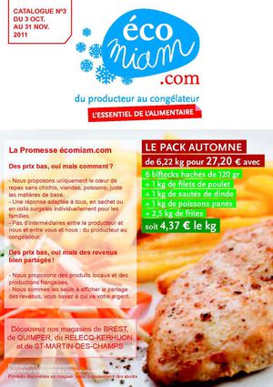 Catalogue écomiam octobre 2011-2