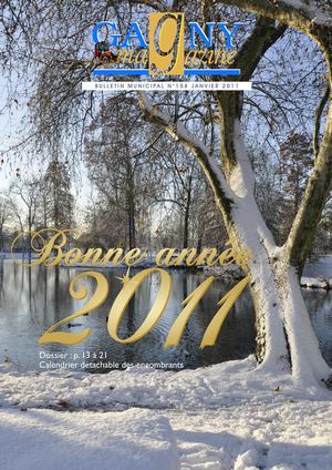 GAGNY magazine N°158 - janvier 2011