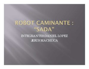 ROBOT CAMINANTE