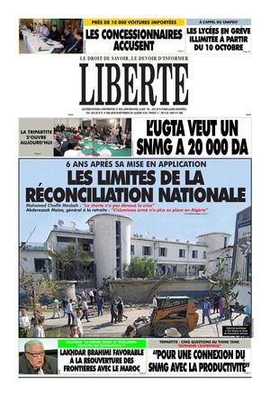 liberte 29 septembre 2011