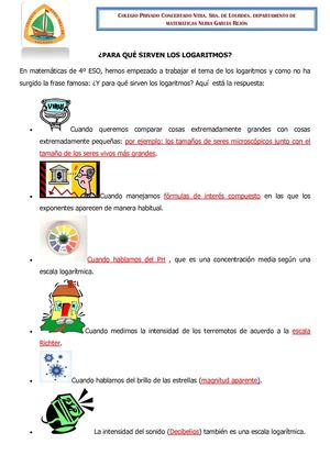 Utilidad de los logaritmos