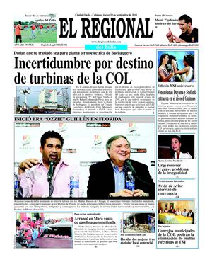 El Regional del Zulia 29-09-2011