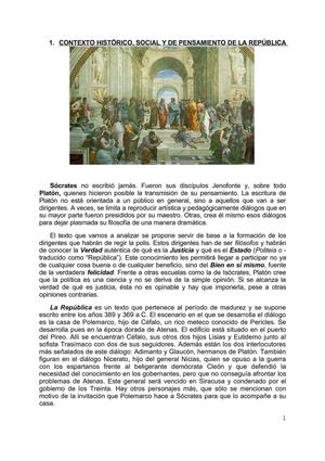 Contexto histórico y guía de la República