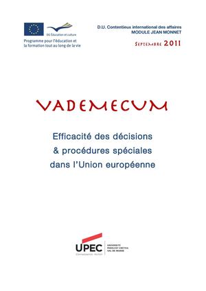 Vademecum septembre 2011