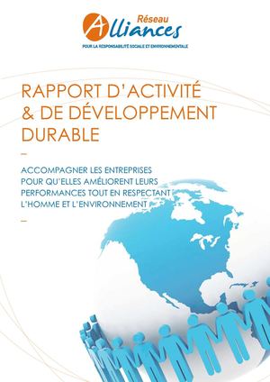 Reseau Alliances - Rapport d'activité & de développement durable 2010