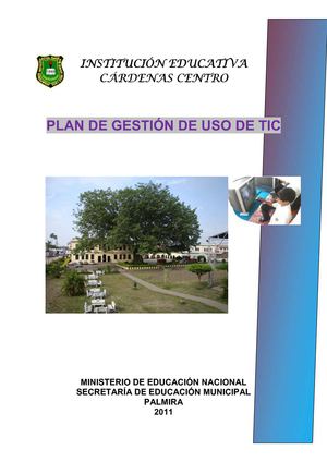 Plan Gestión TIC IECC 2011