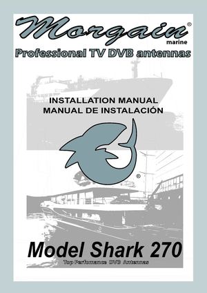 Manual antena omnidireccional DVB Shark 270 (Español)