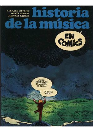 historia de la música en comic