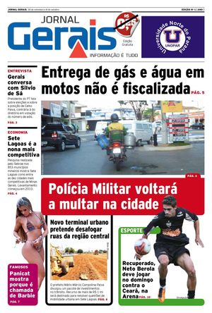 Jornal Gerais Edição 62 Sete Lagoas