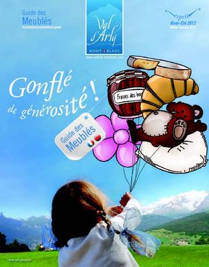 Guide des meublés 2011/2012 - Val d'Arly Mont-Blanc