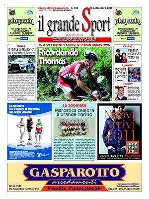 Il Grande Sport n. 142 del 25 settembre 2011