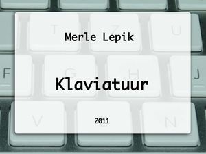 Klaviatuur
