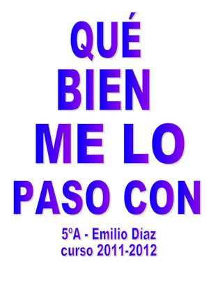 QUE BIEN ME LO PASO CON...