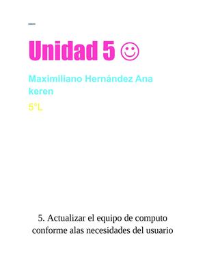 unidad 5 :D 
