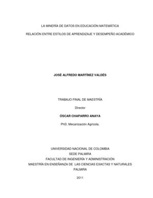 Minería de Datos en Educación Matemática