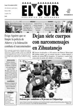 El Sur 3 de octubre de 2011