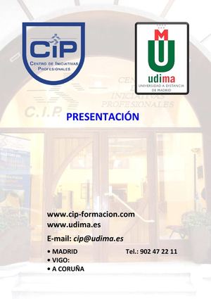 Presentación UDIMA