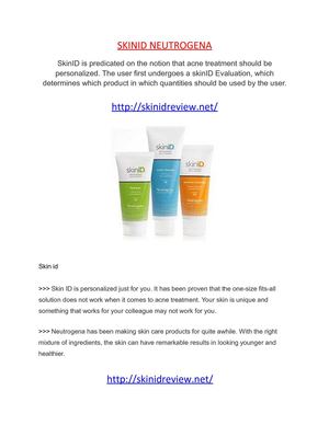 skinid neutrogena