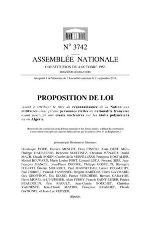 PPL 3742 Dominique DORD cosignée par Lionnel LUCA