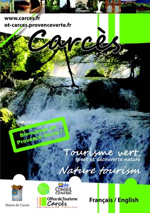 brochure tourisme vert à Carcès