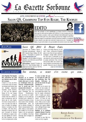 La Gazette Sorbonne n11