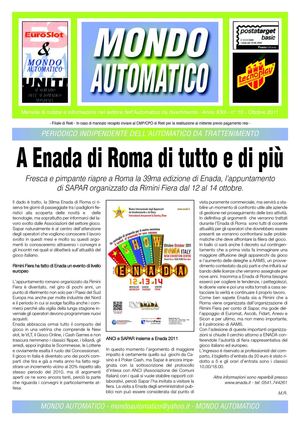 Mondo Automatico Web n°10 ottobre 2011