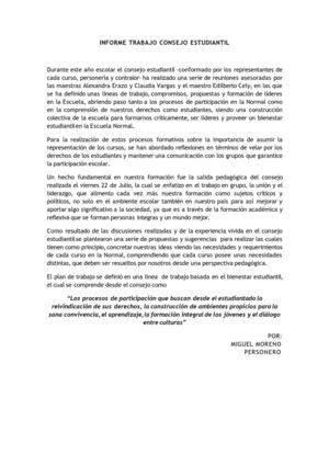Consejo Estudiantil