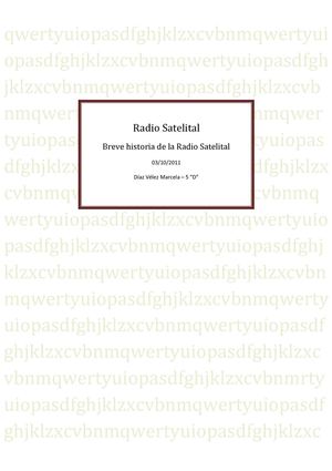 Radio Satelital