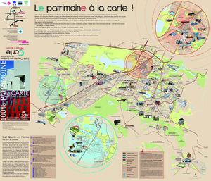 Carte du patrimoine de Saint-Quentin-en-Yvelines