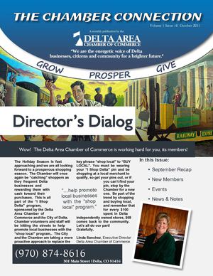 Delta Area Chamber of Commerce October 2011 Newsletter