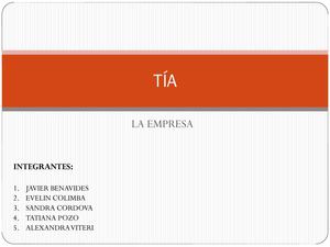 EMPRESA TIA