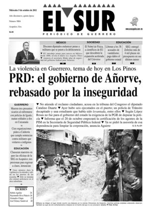 El Sur 5 de octubre de 2011