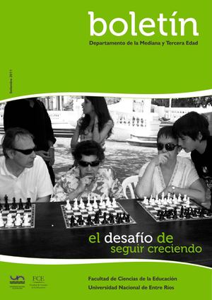 Boletín del Departamento de la Mediana y Tercera Edad / Fac. de Ciencias de la Educación, Universidad Nacional de Entre Ríos