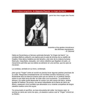 la condesa sangrienta