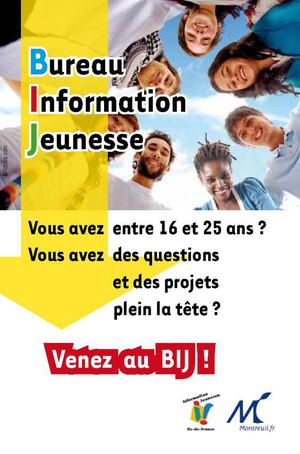 Bureau information jeunesse - Montreuil