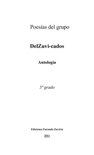Poesías de 5º B