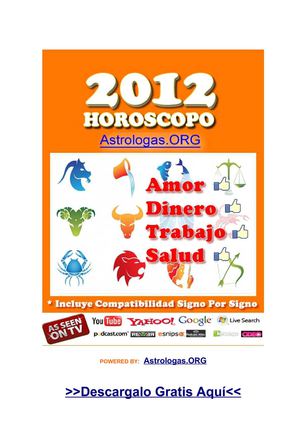 Horoscopo 2012 gratis