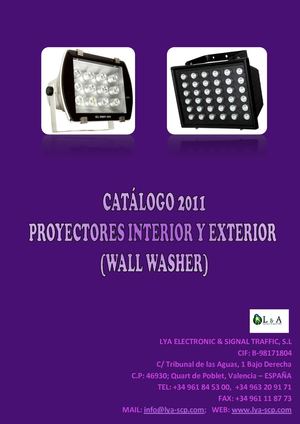 Proyectores Wall Washer